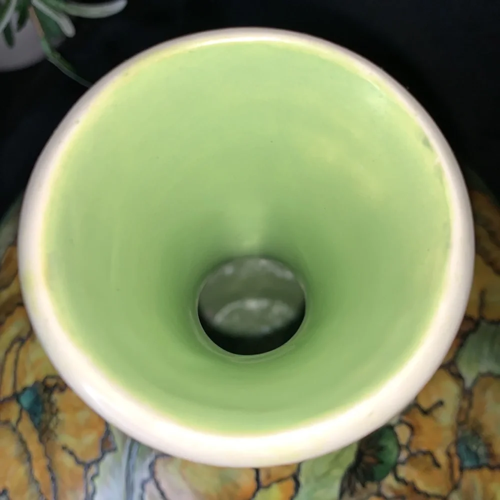 Vintage Artist Design hand painted and etched Ceramic Decanter with poppies - Picture 10 of 11